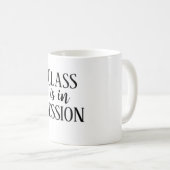 Mug Salle de classe de l'enseignant personnalisée (Devant droit)