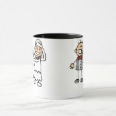 Mug Salle de flux de mariées (Centre)