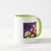 Mug Salle de lecture de Webkinz Halloween (Devant droit)