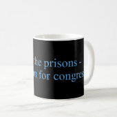 Mug Salle De Prison Vide Pour Le Congrès (Devant droit)