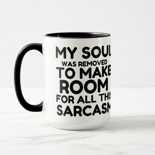 MUG SALLE DE SARCASM (Gauche)