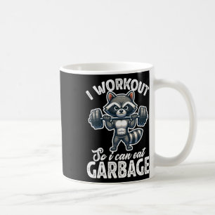 Mug Salle de sport Je fais de l'exercice pour pouvoir