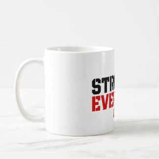 Mug Salle de sport motivationnelle Plus Fort Chaque Jo