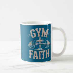 Mug Salle de sport pour hommes foi forme chrétienne en