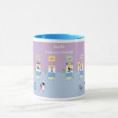 Mug Salle d'hôpital d'enfants personnalisable (Centre)