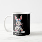 Mug Salle d'opération Bunny infirmière avec Stethoscop (Gauche)