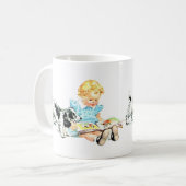 Mug Sally et Spot Illustration des années 1950 (Devant gauche)