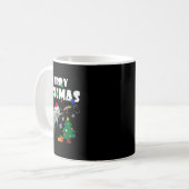 Mug Salmon Steelhead Merry Fishmas Christmas King Trou (Devant gauche)