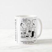 Mug Salon de beauté et combats acharnés (Devant droit)