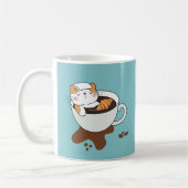 Mug Salon de chat au café (Gauche)