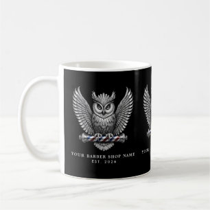 Mug Salon de coiffure moderne Silver Owl Promo Marque