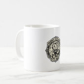 Mug Salon de coiffure pour hommes Chat drôle Graphique (Devant gauche)