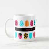 Mug Salon de ongles Turquoise rose Fille Professionnel (Gauche)