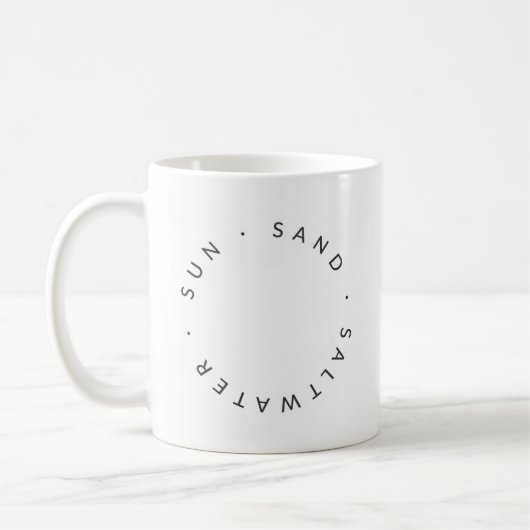Mug Salon de sable (Gauche)