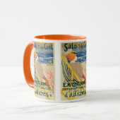 Mug Salon des Cents de Toulouse Lautrec, Art Nouveau (Devant gauche)