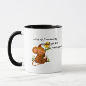 Mug Salope d'action de grâces - Gratitude et appréciat (Gauche)