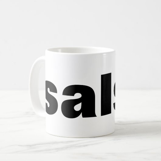 Mug salsa (Devant gauche)