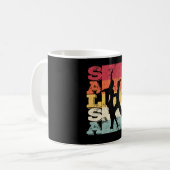 Mug Salsa Dancing Couple Dance Latin American Vintage (Devant gauche)