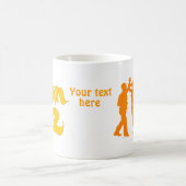 Mug Salsa sur deux silhouettes de danse (Centre)