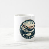 Mug Salt Lake City Stations de ski Utah cadeaux de ski (Centre)