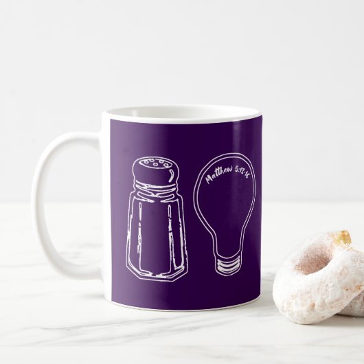 Mug Salt & Light (Avec donut)