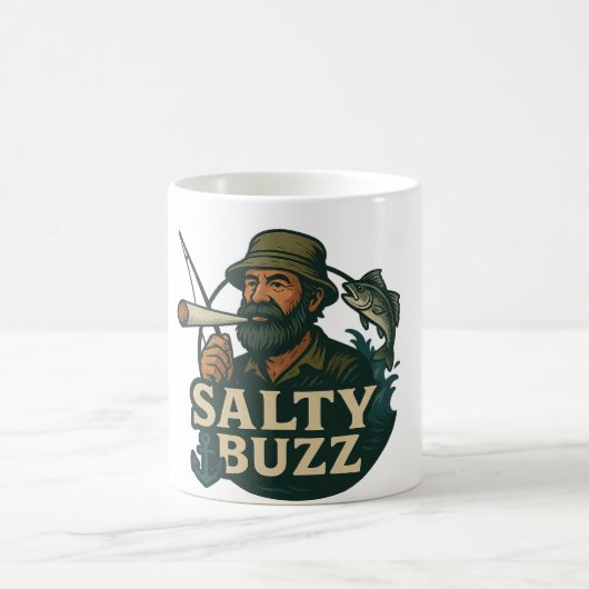 Mug Salty Buzz original design Classic Mug, 11 oz (Centre)