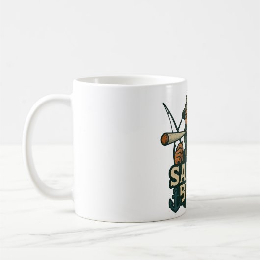 Mug Salty Buzz original design Classic Mug, 11 oz (Gauche)