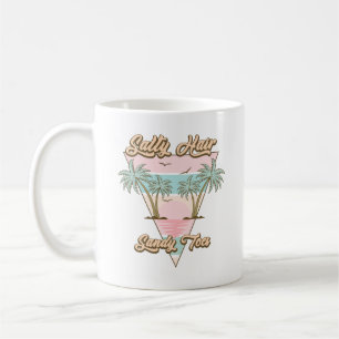 Mug Salty Cheveux Sandy Toile Tropical Summer Beach Li