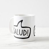 Mug Salud ! Bonjour, Bretagne, Brezhoneg (Devant gauche)