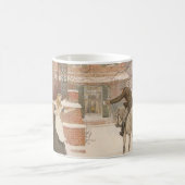 Mug Saluer le facteur par Robert Walker Macbeth (Centre)