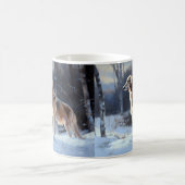 Mug Saluki Laisser neiger Noël (Centre)