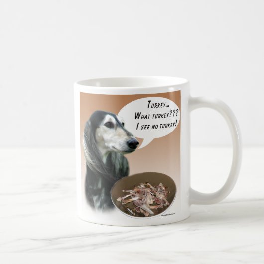 Mug Saluki Turquie (Droite)