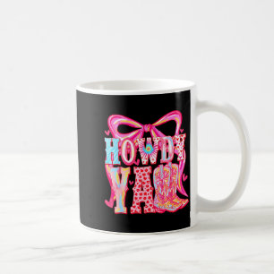 Mug Salut à tous les cow-boys Bottes Coquette Nœud Wes