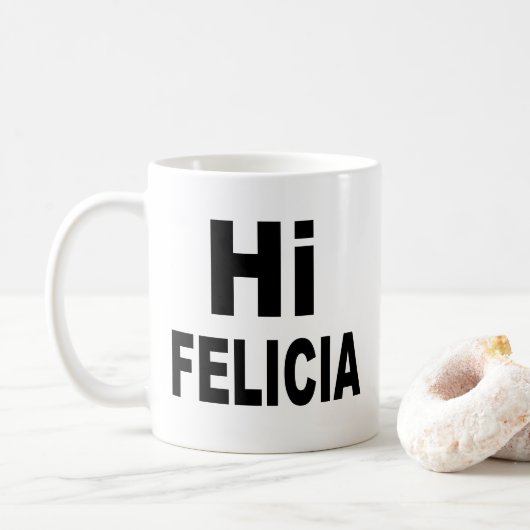 Mug Salut bye Felicia de Felicia (Avec donut)