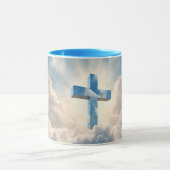 Mug Salut, Croix dans les nuages, (Centre)