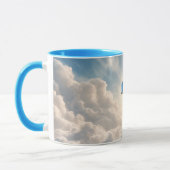 Mug Salut, Croix dans les nuages, (Gauche)