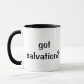 Mug Salut Evangile Bible Verse Foi chrétienne (Gauche)