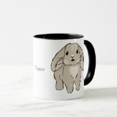Mug Salut Holland lop (Devant droit)