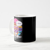 Mug Salut Zev Drôle Chat Princesse Coucher de soleil L (Devant gauche)