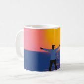 Mug Salutation au soleil (Devant gauche)