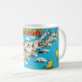 Mug Salutation de Long Island, NY (Devant droit)