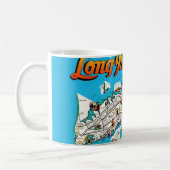 Mug Salutation de Long Island, NY (Gauche)