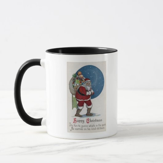 Mug Salutation de NoëlCadeaux du Père Noël (Gauche)