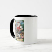 Mug Salutation de NoëlÉdifice de Santa (Devant gauche)