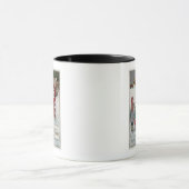 Mug Salutation de NoëlSanta Parler aux enfants (Centre)