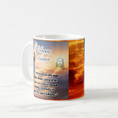 Mug Salutation de Pâques du ciel (Devant gauche)