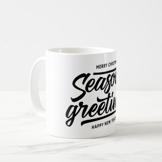 Mug Salutation de saison (Devant gauche)
