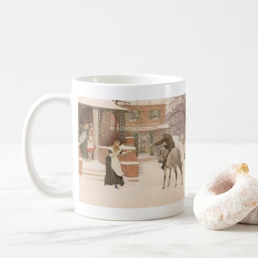 Mug Salutation du facteur par Robert Walker Macbeth (Avec donut)