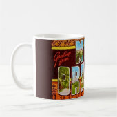 Mug Salutation rétro de La Nouvelle-Orléans  (Gauche)
