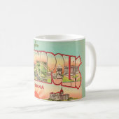 Mug Salutation rétro Indianapolis (Devant droit)